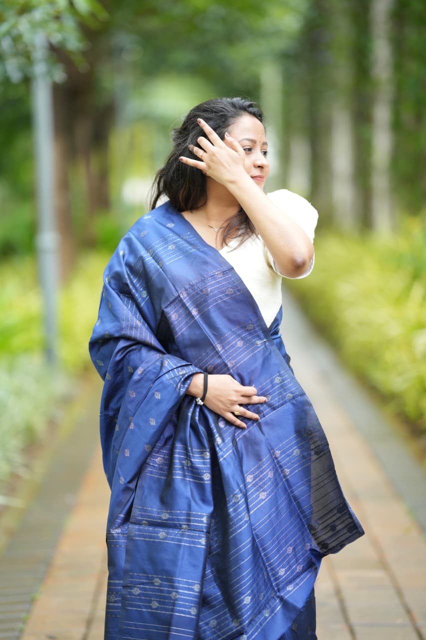 Premium Soft Semi-Silk Saree – Lightweight & Effortless