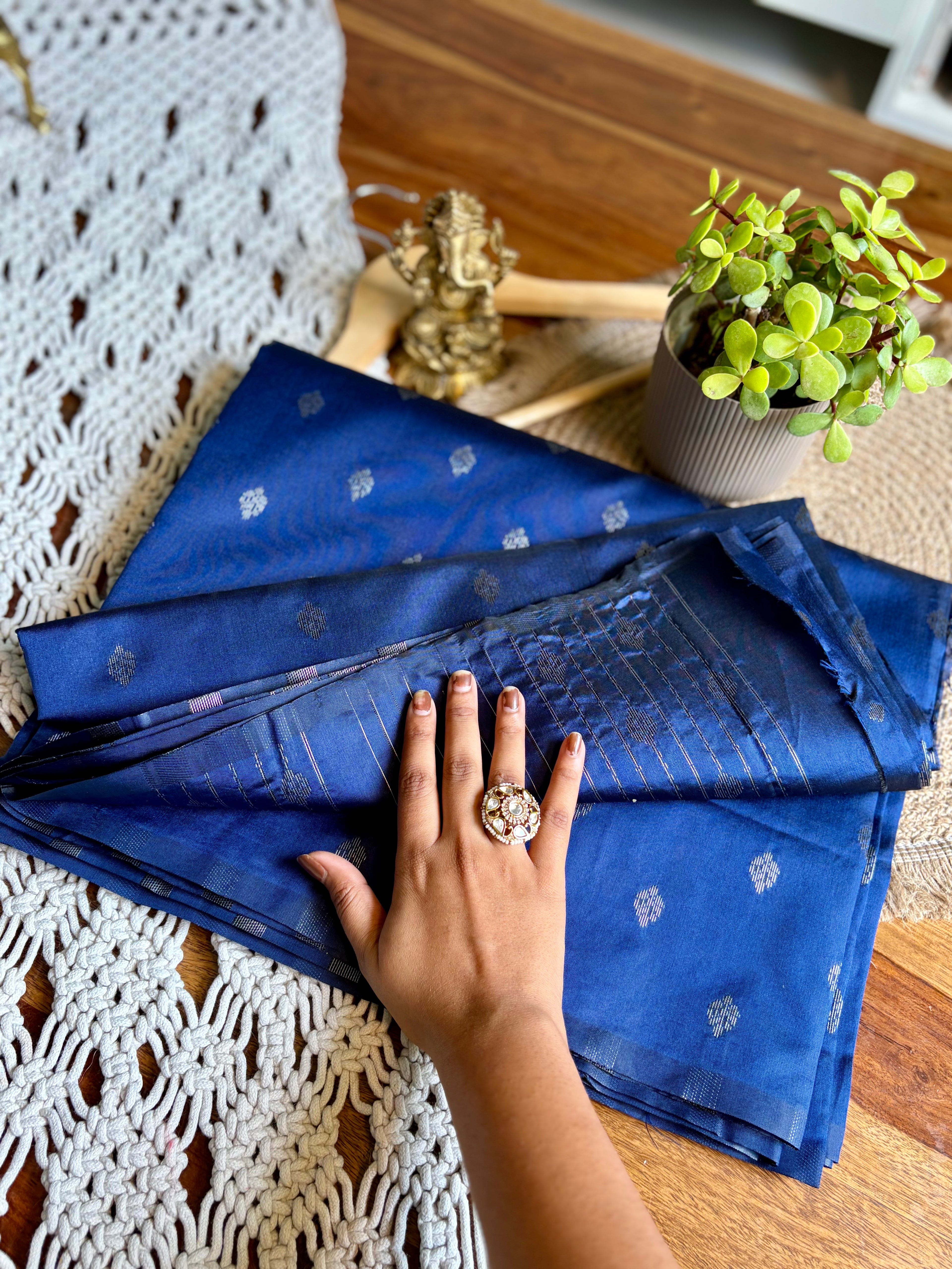 Premium Soft Semi-Silk Saree – Lightweight & Effortless
