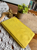 Soft Kanjeevaram silk Saree-Yellow